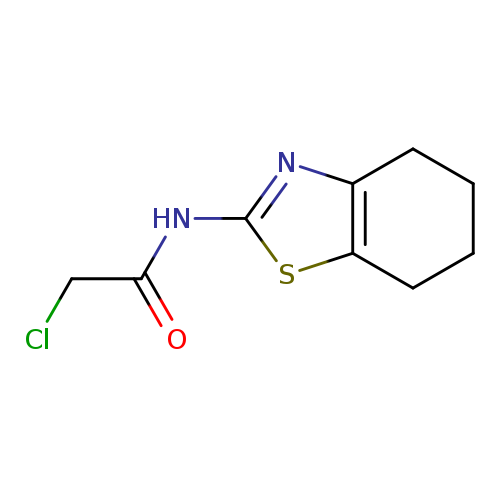 2-chloro-N-(4,5,6,7-tetrahydro-1,3-benzothiazol-2-yl)acetamide