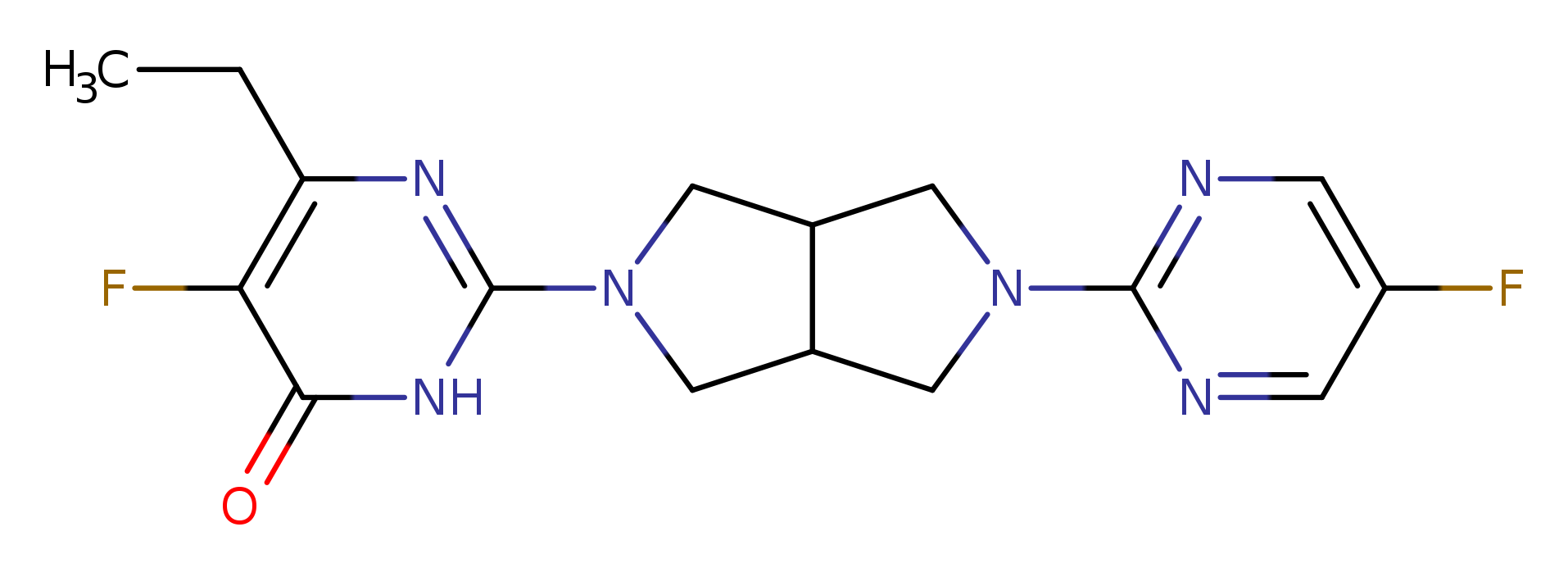 6-ethyl-5-fluoro-2-[5-(5-fluoropyrimidin-2-yl)-octahydropyrrolo[3,4-c]pyrrol-2-yl]-3,4-dihydropyrimidin-4-one