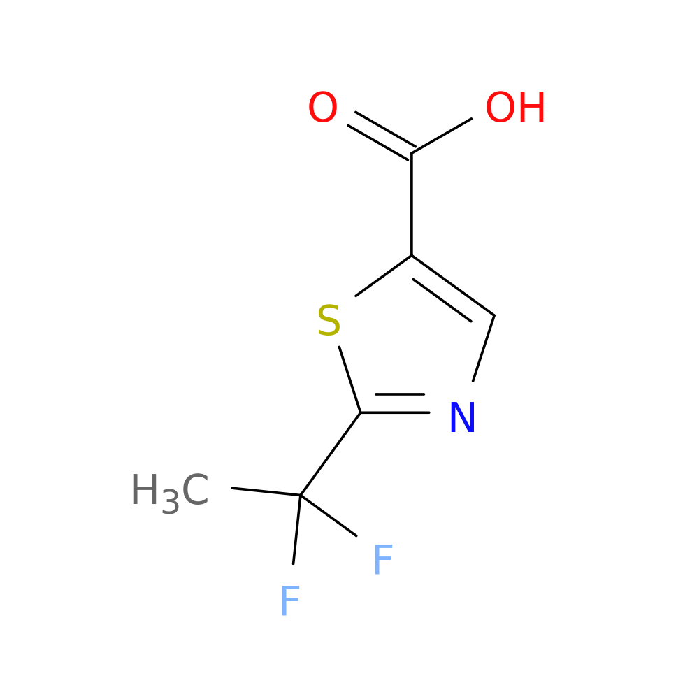 2-(1,1-difluoroethyl)-1,3-thiazole-5-carboxylic acid