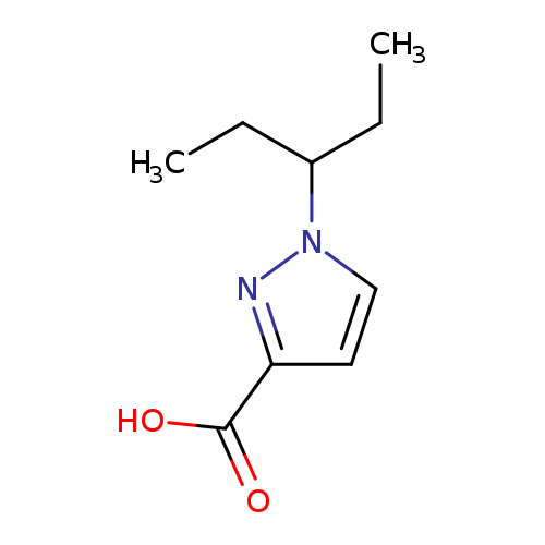 1-(pentan-3-yl)-1H-pyrazole-3-carboxylic acid