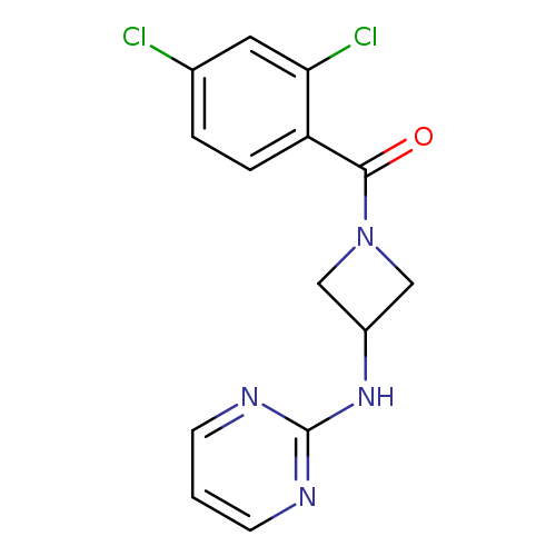 N-[1-(2,4-dichlorobenzoyl)azetidin-3-yl]pyrimidin-2-amine