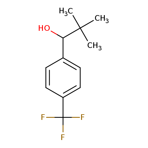 2,2-dimethyl-1-(4-(trifluoromethyl)phenyl)propan-1-ol