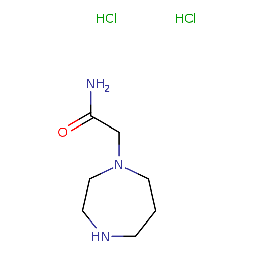 2-(1,4-diazepan-1-yl)acetamide dihydrochloride