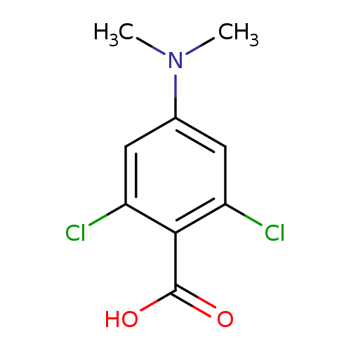 2,6-dichloro-4-(dimethylamino)benzoic acid