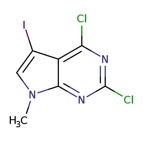 2,4-Dichloro-5-iodo-7-methyl-7H-pyrrolo[2,3-d]pyrimidine