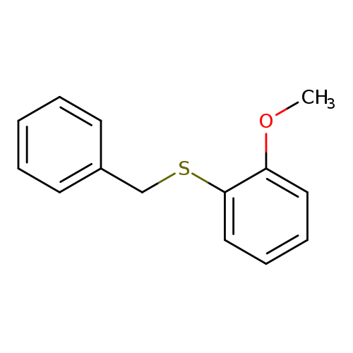 1-Methoxy-2-[(phenylmethyl)thio]benzene