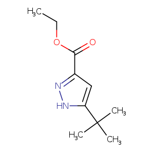 1H-Pyrazole-3-carboxylic acid, 5-(1,1-dimethylethyl)-, ethyl ester