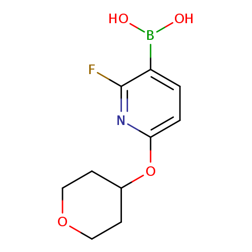 2-Fluoro-6-(tetrahydropyran-4-yloxy)pyridine-3-boronic acid