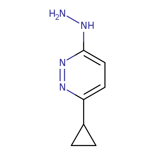 3-cyclopropyl-6-hydrazinylpyridazine