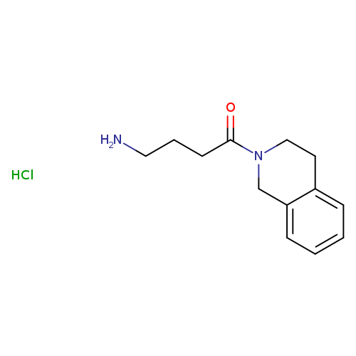 4-amino-1-(1,2,3,4-tetrahydroisoquinolin-2-yl)butan-1-one hydrochloride