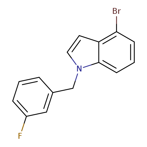 4-Bromo-1-(3-fluorobenzyl)-1H-indole