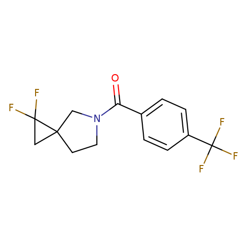 1,1-difluoro-5-[4-(trifluoromethyl)benzoyl]-5-azaspiro[2.4]heptane