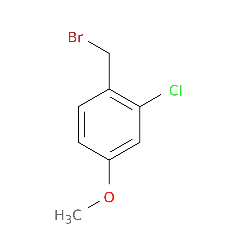 1-Bromomethyl-2-chloro-4-methoxybenzene