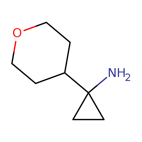 [1-(Tetrahydro-2h-pyran-4-yl)cyclopropyl]amine hydrochloride