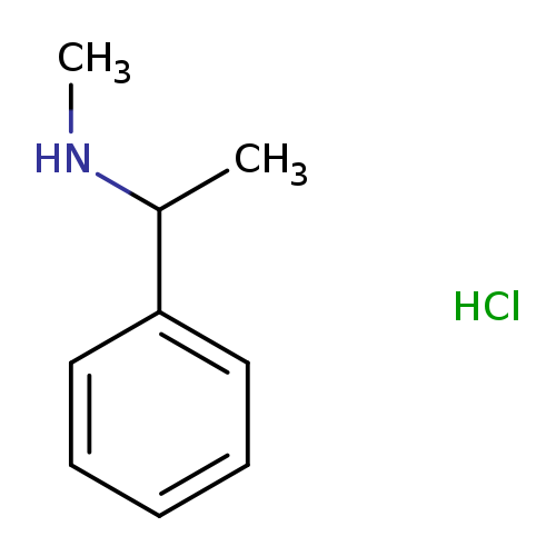 Methyl(1-phenylethyl)amine, HCl
