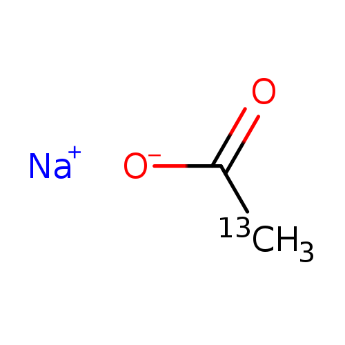 Acetic-2-13C acid, sodium salt (8CI,9CI)