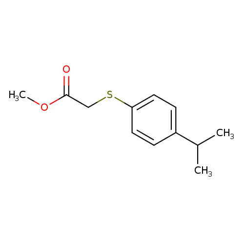 methyl 2-{[4-(propan-2-yl)phenyl]sulfanyl}acetate