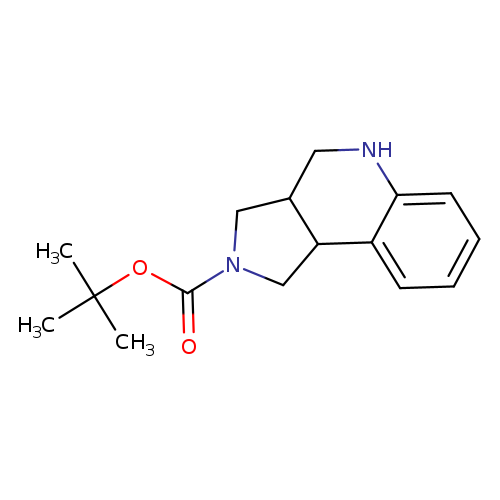 2H-Pyrrolo[3,4-c]quinoline-2-carboxylic acid, 1,3,3a,4,5,9b-hexahydro-, 1,1-dimethylethyl ester