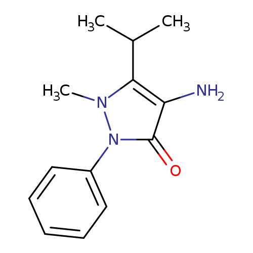 4-Amino-5-isopropyl-1-methyl-2-phenyl-1,2-dihydro-3h-pyrazol-3-one