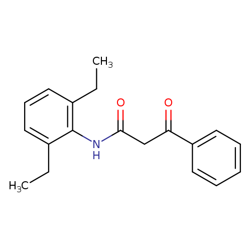 N-(2,6-DIETHYLPHENYL)-3-OXO-3-PHENYLPROPANAMIDE