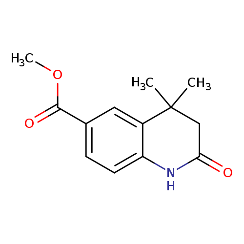 Methyl 4,4-dimethyl-2-oxo-1,2,3,4-tetrahydroquinoline-6-carboxylate