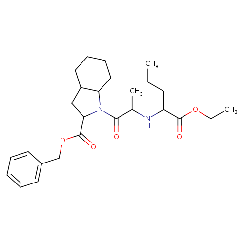 (2S,3aS,7aS)-1-[(2S)-2-[[(1S)-1-(Ethoxycarbonyl)butyl]aMino]-1-oxopropyl]octahydro-1H-indole-2-carboxylic Acid Benzyl Ester