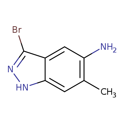 1H-Indazol-5-amine, 3-bromo-6-methyl-