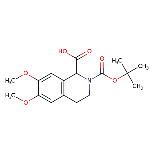 6,7-Dimethoxy-3,4-1h-isoquinoline-1-dicarboxylic acid 2-tert-butyl ester