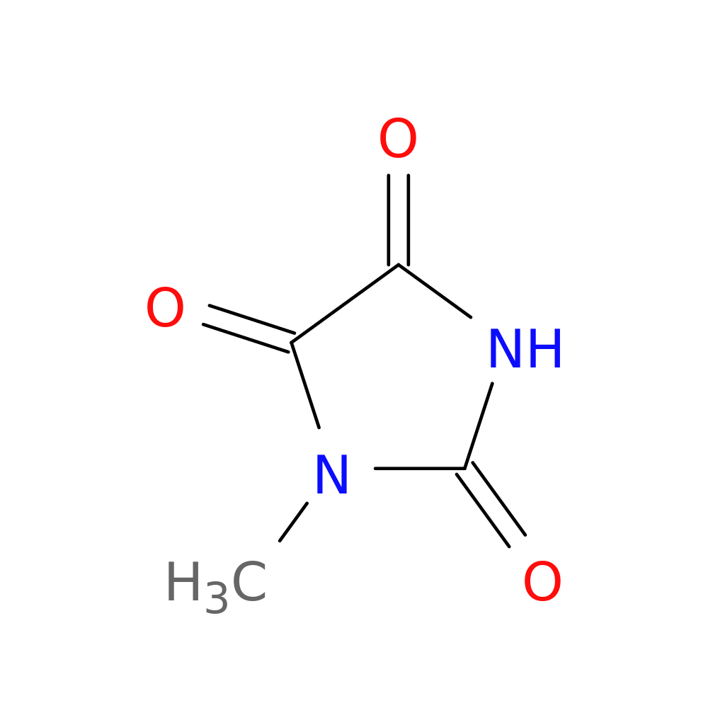 1-Methylimidazolidine-2,4,5-trione