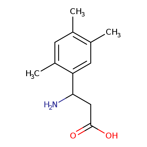 3-Amino-3-(2,4,5-trimethylphenyl)propanoic acid