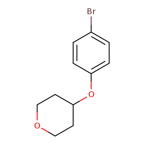 4-(4-Bromophenoxy)tetrahydro-2H-pyran