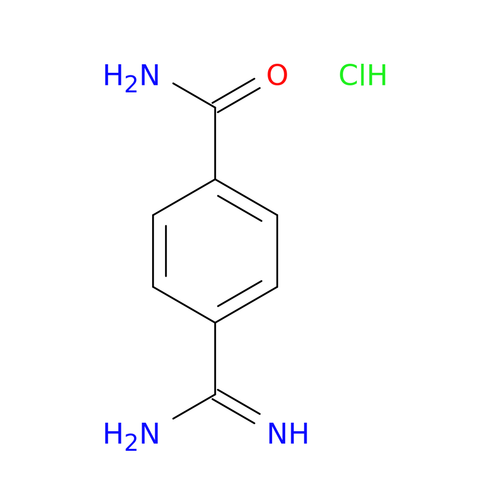4-Carbamimidoylbenzamide Hydrochloride