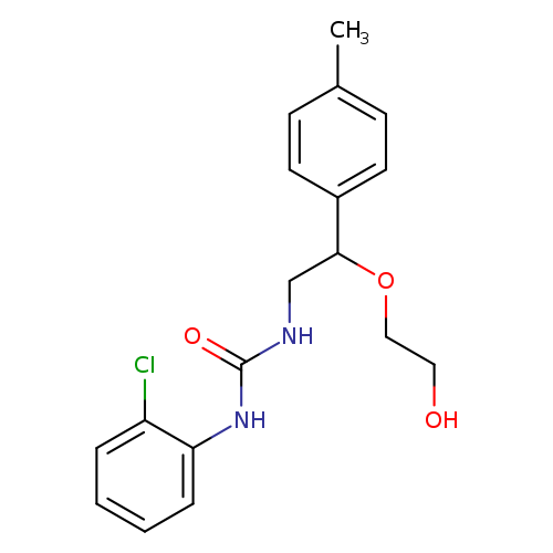 3-(2-chlorophenyl)-1-[2-(2-hydroxyethoxy)-2-(4-methylphenyl)ethyl]urea