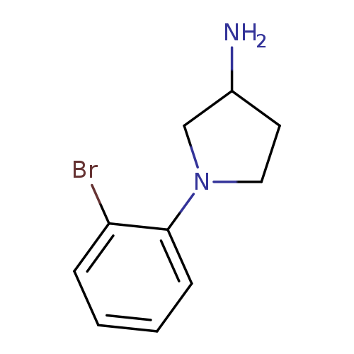 1-(2-Bromophenyl)pyrrolidin-3-amine