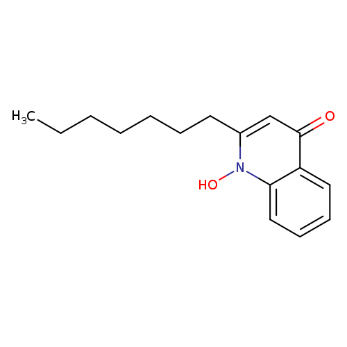2-HEPTYL-4-HYDROXYQUINOLINE N-OXIDE