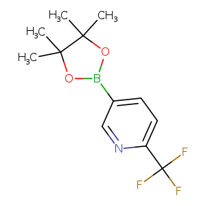 Pyridine, 5-(4,4,5,5-tetramethyl-1,3,2-dioxaborolan-2-yl)-2-(trifluoromethyl)-