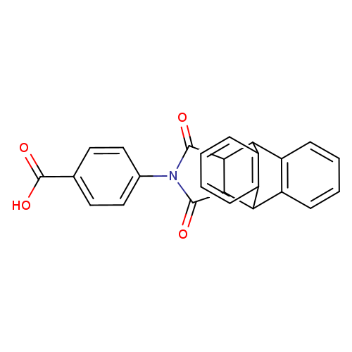 4-{16,18-dioxo-17-azapentacyclo[6.6.5.0^{2,7}.0^{9,14}.0^{15,19}]nonadeca-2,4,6,9(14),10,12-hexaen-17-yl}benzoic acid
