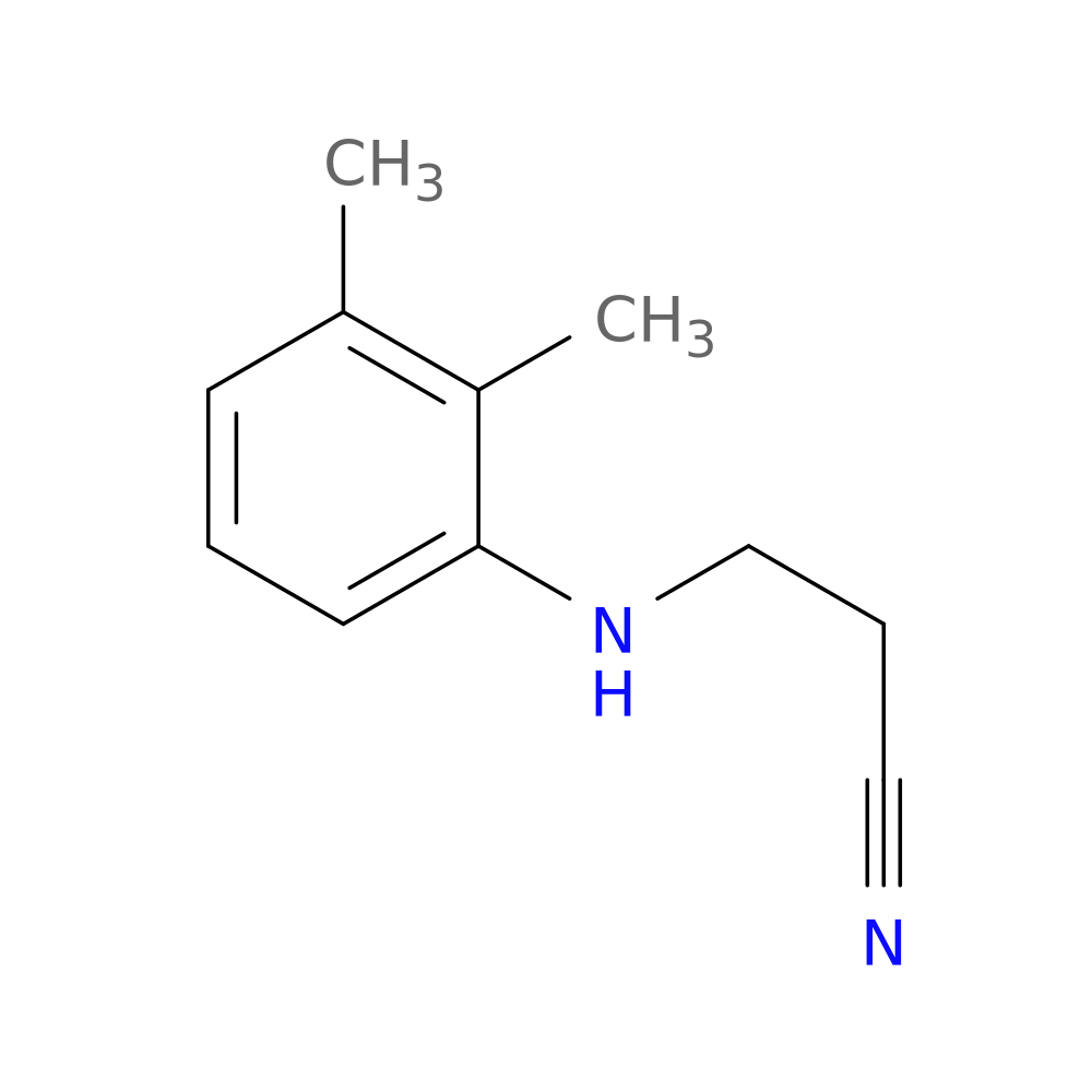 3-((2,3-Dimethylphenyl)amino)propanenitrile