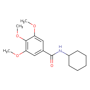 N-cyclohexyl-3,4,5-trimethoxybenzamide