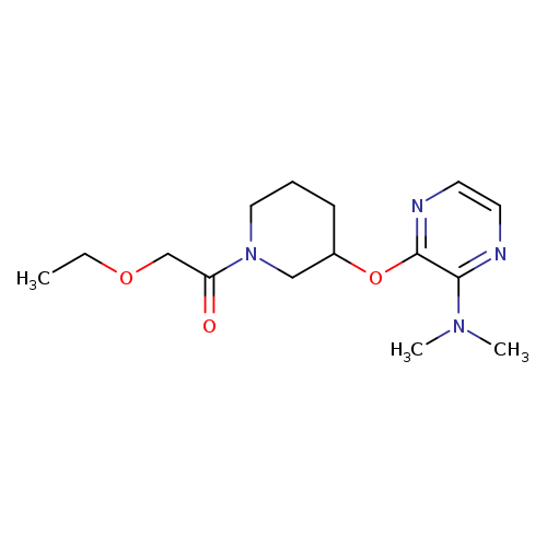 1-(3-{[3-(dimethylamino)pyrazin-2-yl]oxy}piperidin-1-yl)-2-ethoxyethan-1-one