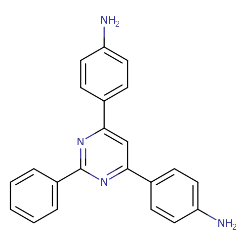 (4-[6-(4-Aminophenyl)-2-phenylpyrimidin-4-yl]phenyl)amine