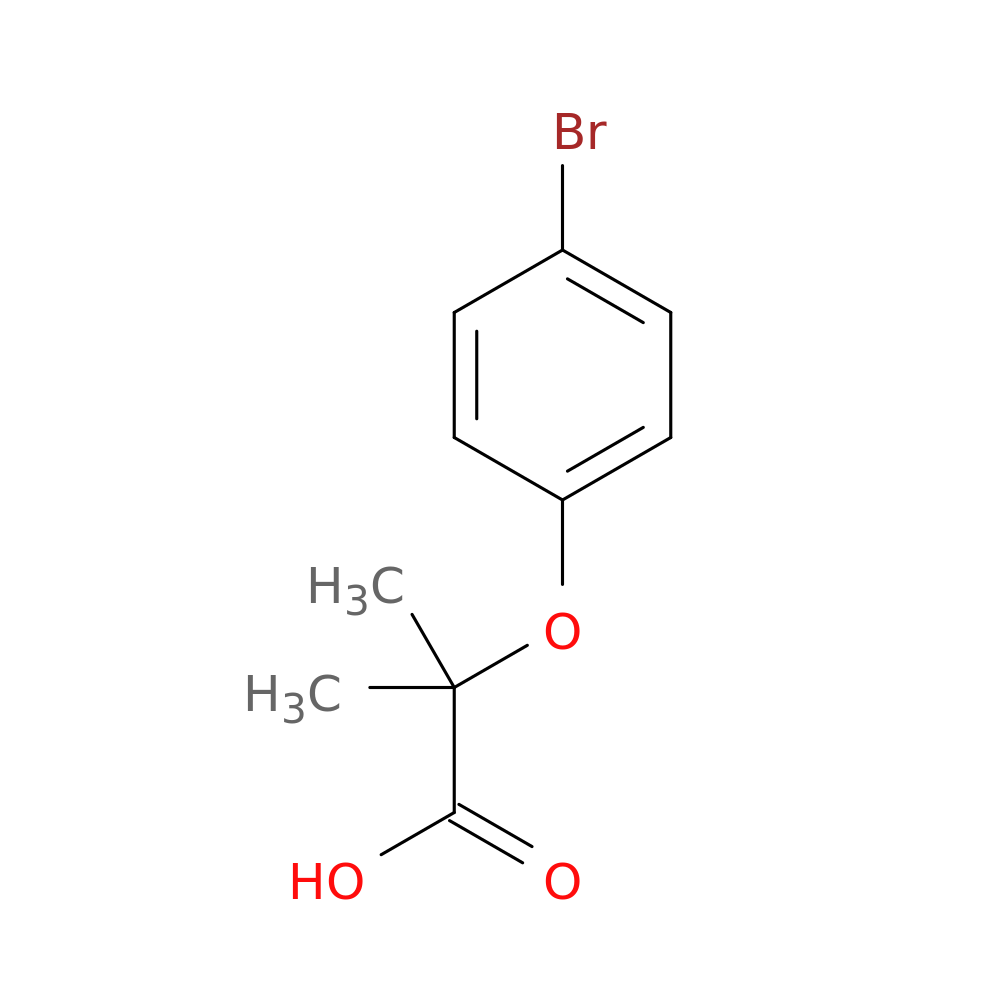 2-(4-Bromophenoxy)-2-methylpropanoic acid