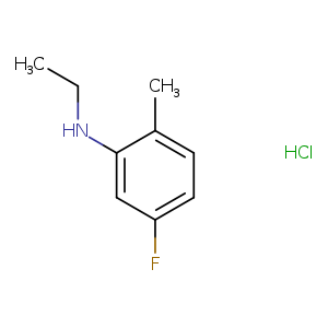 N-ethyl-5-fluoro-2-methylaniline hydrochloride