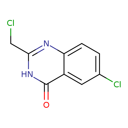 6-chloro-2-(chloromethyl)-3,4-dihydroquinazolin-4-one