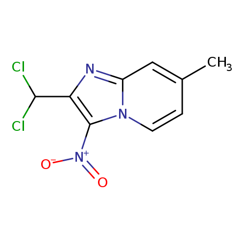 2-Dichloromethyl-7-methyl-3-nitro-imidazo[1,2-a]pyridine