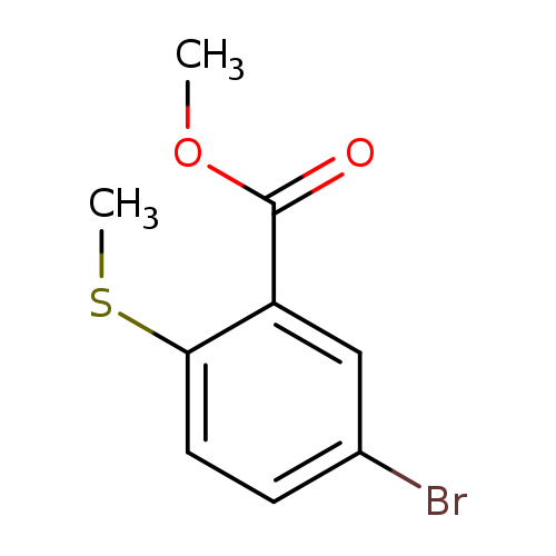 Methyl 5-bromo-2-(methylthio)benzoate