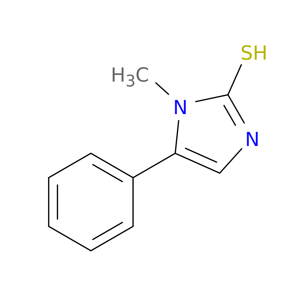 1-Methyl-5-phenyl-1h-imidazole-2-thiol