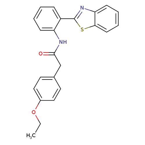 N-[2-(1,3-benzothiazol-2-yl)phenyl]-2-(4-ethoxyphenyl)acetamide