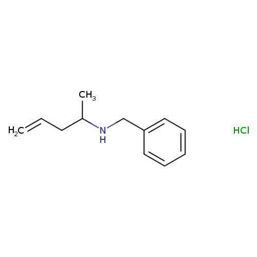 benzyl(pent-4-en-2-yl)aminehydrochloride