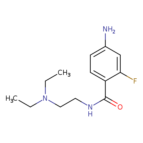 4-amino-N-[2-(diethylamino)ethyl]-2-fluorobenzamide